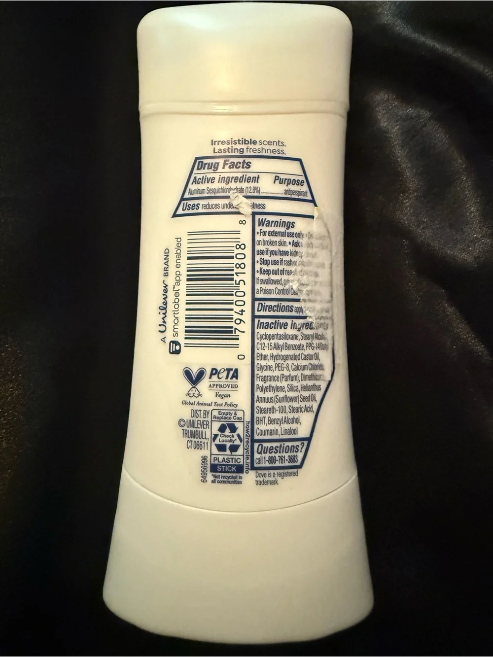 Dove Hot Cocoa Swirl Limited Edition Antiperspirant - White
